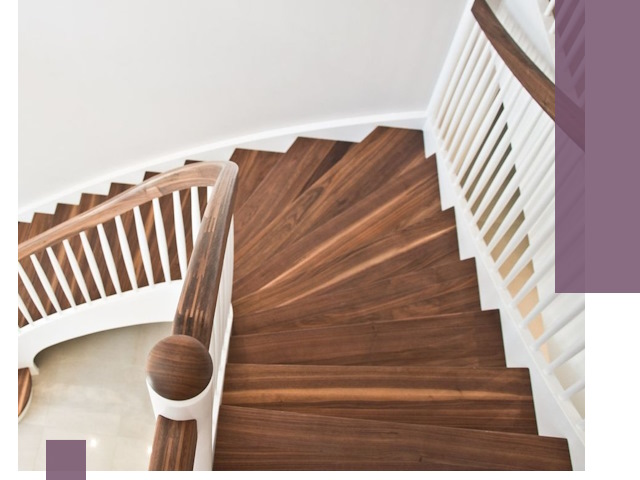 Деревянные лестницы под ключ в Мирном — изготовление и монтаж