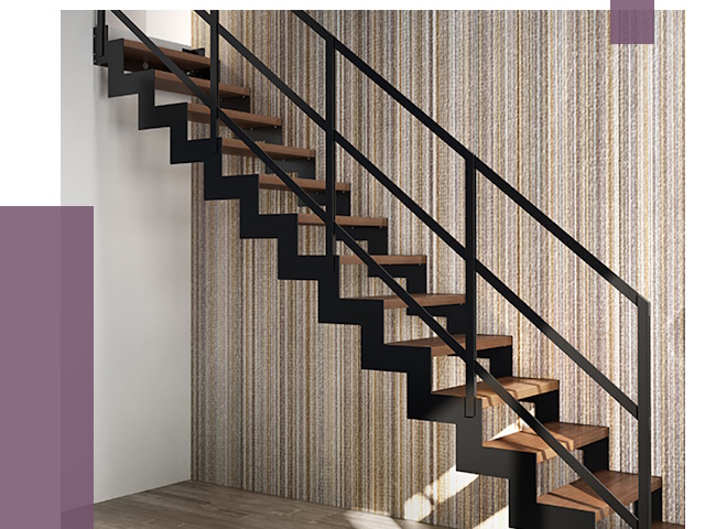 Изготовление металлических лестниц в Мирном от 48018 руб. | ПРОЛЁТ-Мир