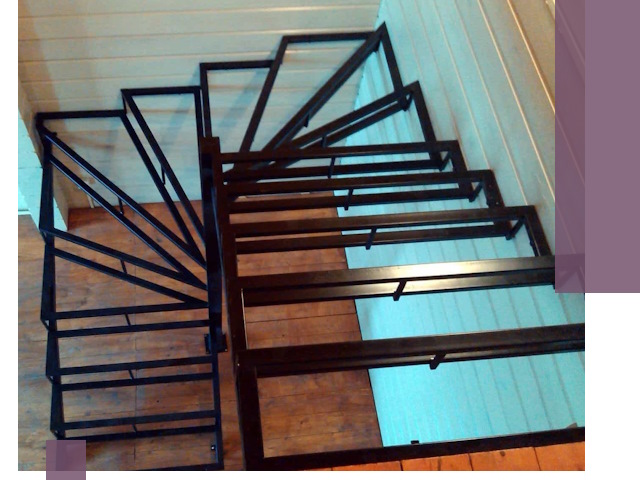 Изготовление металлических лестниц любой сложности в Мирном