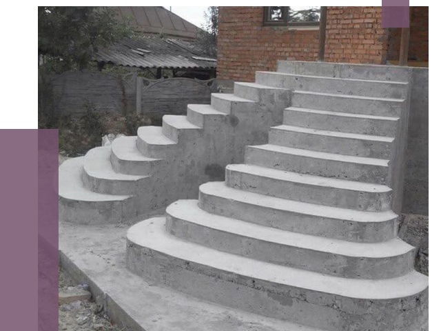 Монтаж бетонных лестниц в Мирном от 4246 руб. 