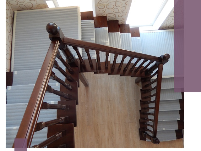 П-образные лестницы под ключ в Мирном — изготовление и монтаж