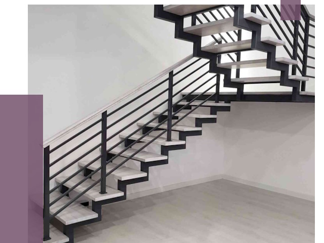 Лестницы на металлокаркасе под ключ в Мирном от 12636 руб. | ПРОЛЁТ-Мир