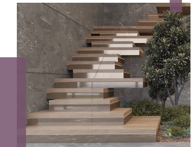 Современные лестницы в Мирном от 13647 руб. | ПРОЛЁТ-Мир