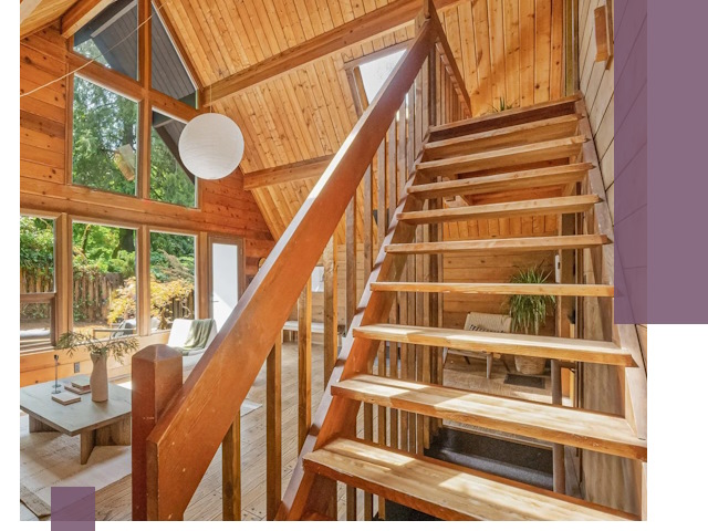 Лестницы для дачи под ключ в Мирном — изготовление и монтаж