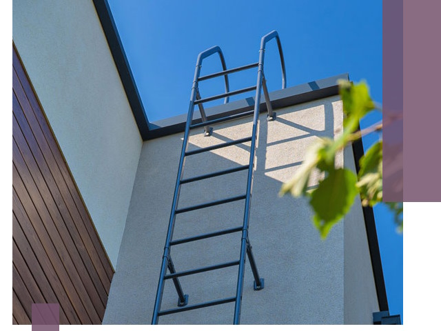 Лестницы на крышу в Мирном — изготовление, монтаж, демонтаж