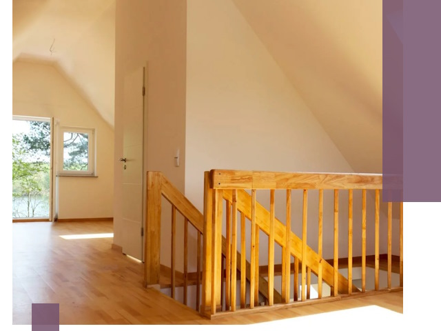 Мансардные лестницы на заказ в Мирном — монтаж и изготовление