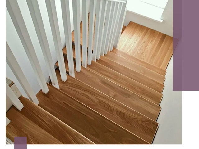 Лестницы из бука в Мирном: изготовление, монтаж и демонтаж