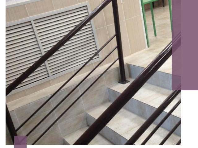 Изготовление перил из металла под ключ в Мирном