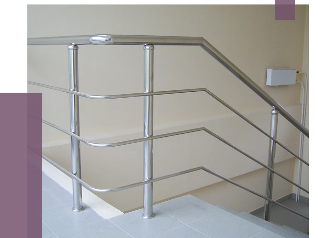 Алюминиевые перила в Мирном от 6268 руб. под ключ | ПРОЛЁТ-Мир