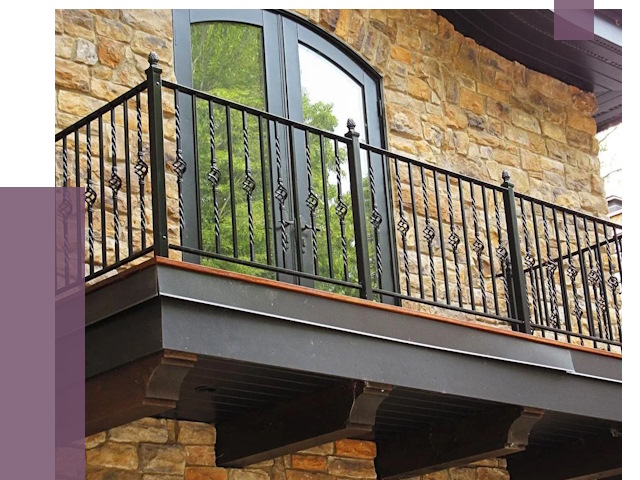 Балконные ограждения в Мирном от 7936 руб. — купить | ПРОЛЁТ-Мир