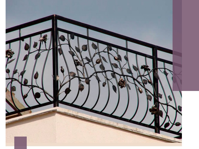 Монтаж балконных ограждений в Мирном с гарантией качества и сроков