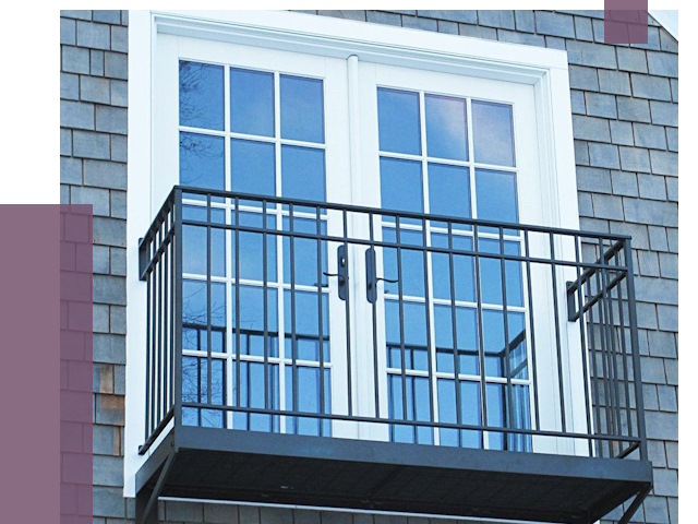 Французские балконы в Мирном от 7329 руб. за м2