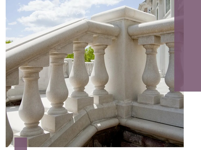 Балюстрады из металла и камня под ключ в Мирном