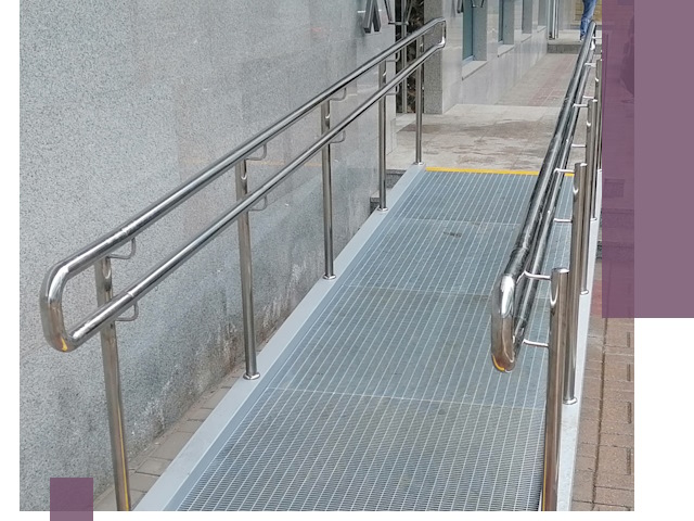 Пандусы для инвалидов в Мирном — изготовление и монтаж