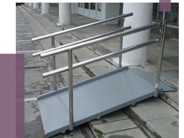 Изготовление пандусов для инвалидов в Мирном