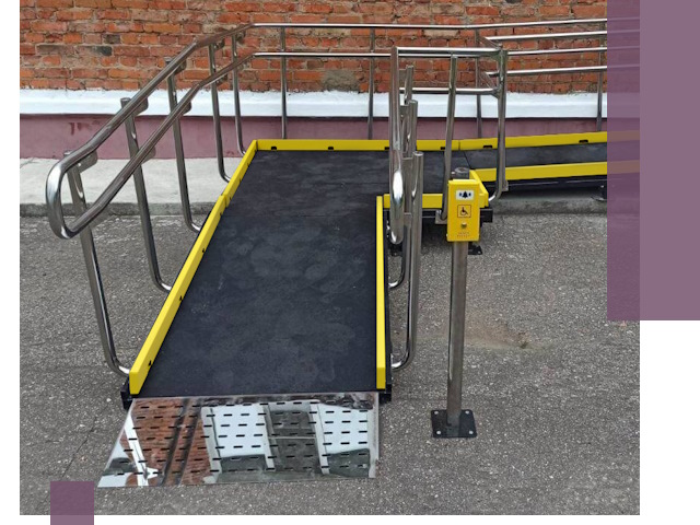 Изготовление наклонных пандусов для инвалидов в Мирном