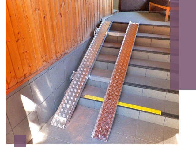 Складные пандусы под заказ и монтаж в Мирном