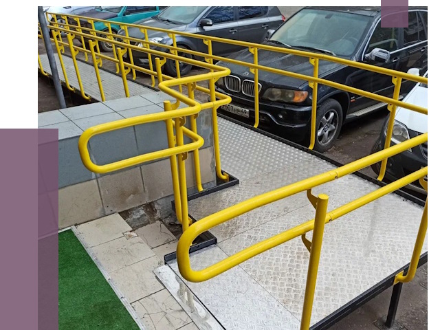 Стационарные пандусы в Мирном от 12131 руб. | ПРОЛЁТ-Мир