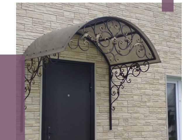 Ремонт козырьков в Мирном от 7329 руб. | ПРОЛЁТ-Мир