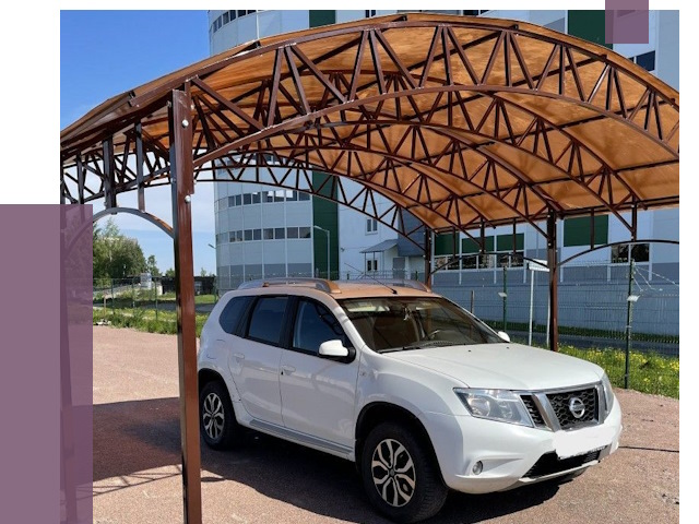 Недорогие навесы в Мирном от 42458 руб. | ПРОЛЁТ-Мир