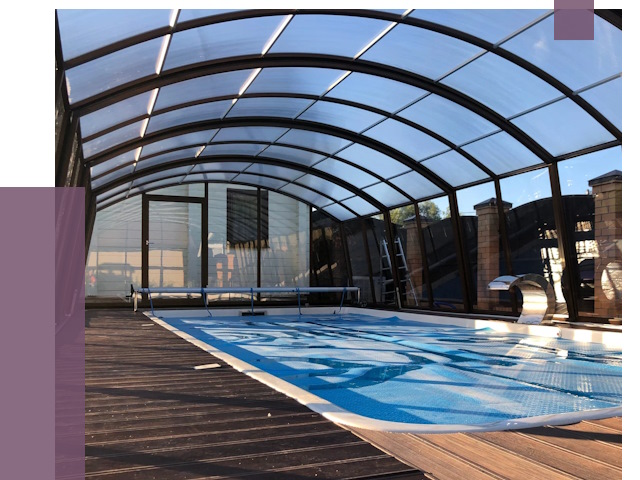 Навесы для бассейна в Мирном от 16579 руб. под ключ | ПРОЛЁТ-Мир