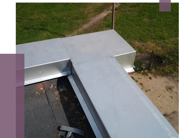 Оцинкованные парапеты в Мирном от 7936 руб. | ПРОЛЁТ-Мир