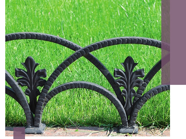 Декоративные металлические бордюры под ключ в Мирном