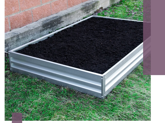 Металлические бордюры для грядок в Мирном: прочность и аккуратность