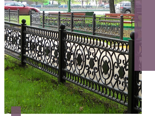 Секционные газонные ограждения под ключ в Мирном