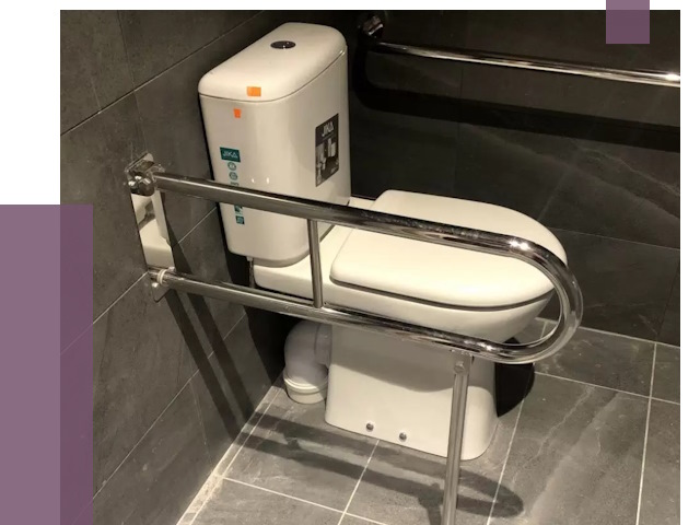 Поручни для санузлов в Мирном от 4246 руб. | ПРОЛЁТ-Мир