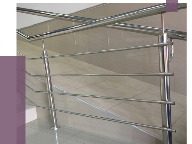 Изготовление поручней из нержавеющей стали в Мирном